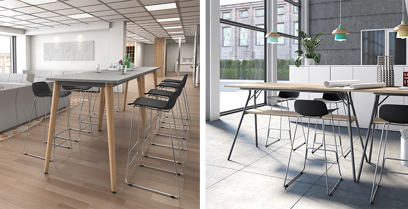 COMMERCIALISATION DE LA NOUVELLE SÉRIE TABLES HAUTES}