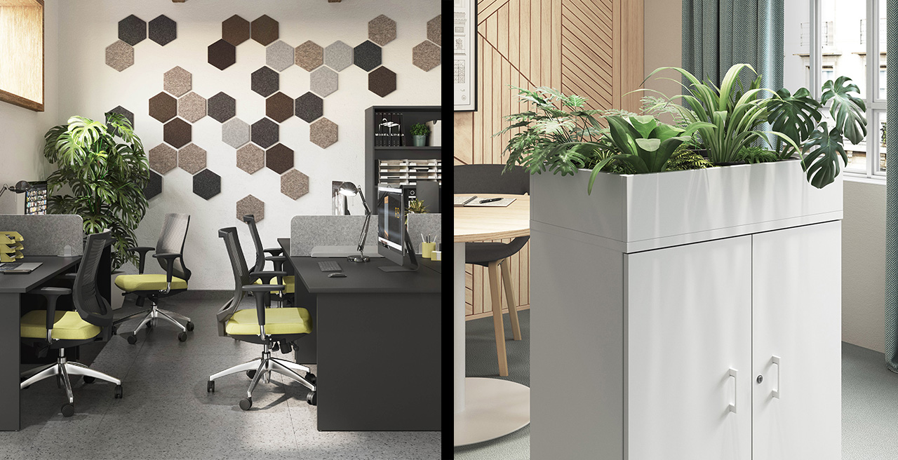 COMMERCIALISATION DE LA FINITION NOIRE + BACS À FLEURS}