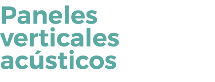 Paneles verticales ac sticos