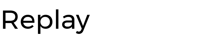 logo serie REPLAY
