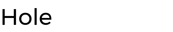 logo serie HOLE